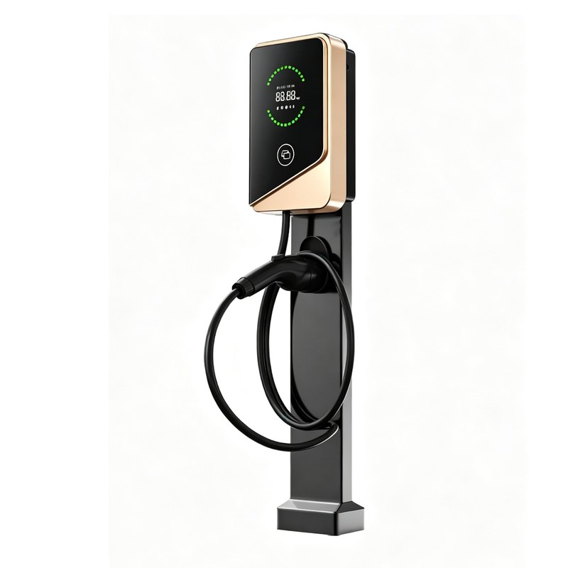 7KW Wall Mounted AC Dual Gun Charging Station