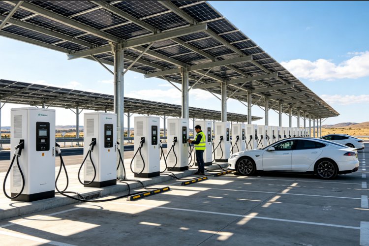 Gas Station EV Charger Case 4