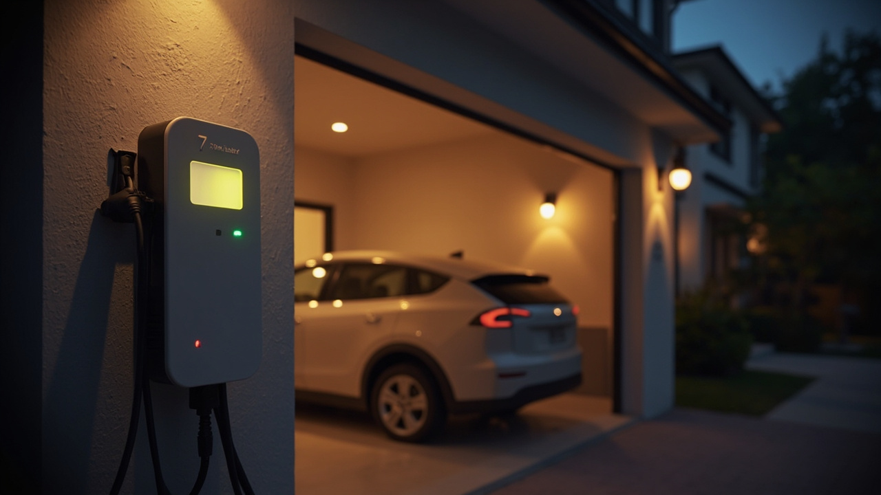 7KW Wall-Mounted AC Charger: The Ideal Home Charging Solution