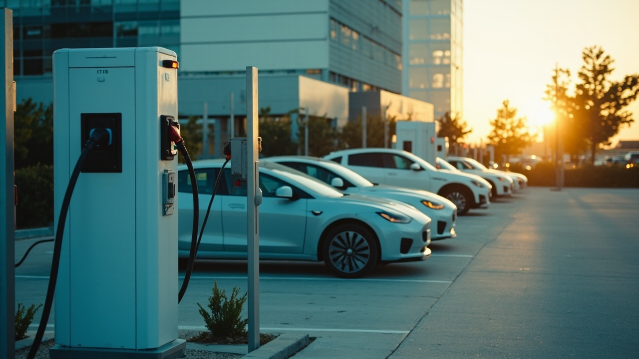 How to Choose EV Chargers for Commercial Parking Lots